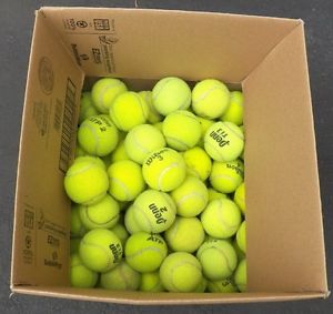 100 Used Tennis Balls