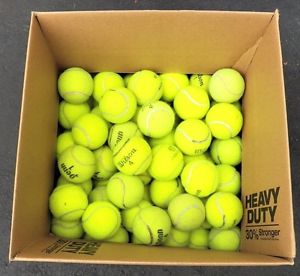 100 Used Tennis Balls