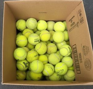 100 Used Tennis Balls