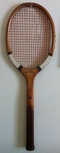 Vtg. WRIGHT & DITSON W&D  "THE PARK" - wood tennis racquet - Excellent