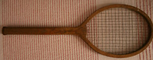 VINTAGE TENNIS RACQUET - RARE -  WOOD - RACKET - ANTIGUA RAQUETA DE TENIS