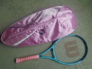 Wilson Hope Tennis Equipment Bag Pink Breast Cancer collection + racquet NWOT