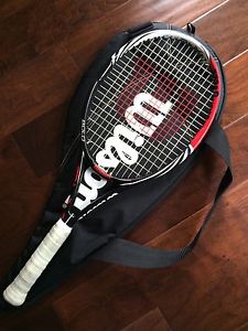 Wilson BLX Bold 100" Tennis Racquet 4 1/2" grip With Case