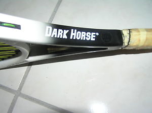 Dark horse FX-1100 Tennis Racket 110 Oversize Rare OS Vtg Racquet 4 1/4 gr Nice