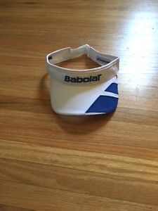 Babolat White / Blue Tennis Visor - One Size Fits All