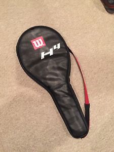 WILSON H4 Hyper Hammer 4 OVERSIZE 113 OS Tennis Racket STRUNG 4-3/8