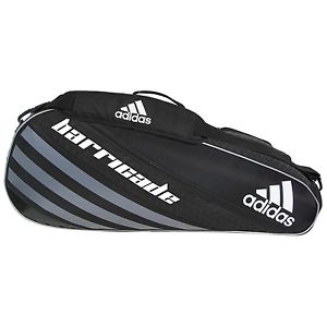 adidas Barricade IV Tour 3 Racquet Bag Black/Dark Silver One Size