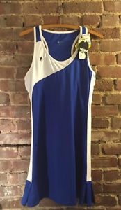 DUC Wombs Royal Blue White Control Tennis Dress Size XL