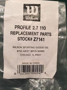 Wilson Profile 2.7 110 bumper guard grommet set #Z7141 parts