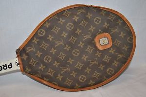 Louis Vuitton Monogram Vintage Tennis Racquet  Cover