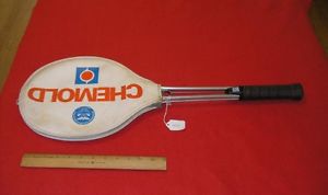 Chemold Aluminum Tennis Racket Tony Roche Signature Series 4 1/2L with Cover