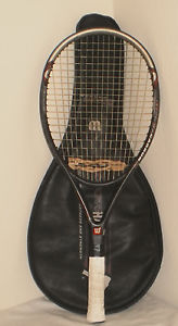 Wilson Hyper Hammer Carbon 3.3 Tennis Racquet  115 sq in 4 5/8 - W/ Case !!!