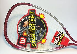 Wilson Titanium Racquetball Starter Set 3 7/8