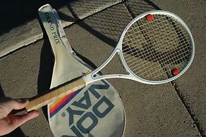 DONNAY Grand Prix Rare Oversized Ceramic Tennis Racket 4 5/8 & BAG