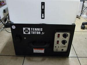 Tennis Tutor Jr. Ball Machine with AC Adapter / Charger & NEW Battery