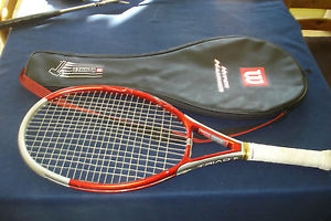 Wilson Triad 5 Oversize OS 110 Tennis Racquet-4 3/8 with Case