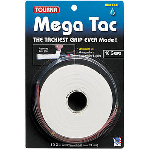 TOURNA MEGA TAC - 10 Pack White