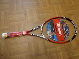 NEW Wilson Steam 99S Spin 99 head 4 1/2 grip Tennis Racquet