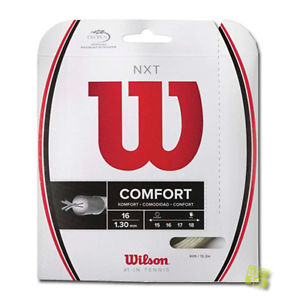 Wilson Cuerdas de tenis Confort NXT 16 1,3mm Set natural