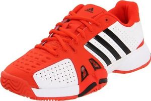 Adidas Baricade 7 mens tennis shoe, Djokovic style,orange/black/white size13