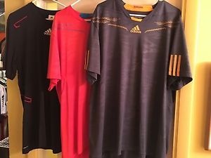 Adidas Men's Barricade Clima Cool Tennis Sorts 2 XL - Lot Of 3 Shirts