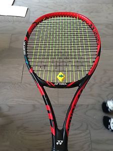 Yonex VCore Tour F 97  310g USED 4 3/8  -  Strung Yonex Poly Tour HS