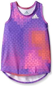 Adidas Boys 2-7 AA312 Little Girls Printed Power Tank- Choose SZ/Color.