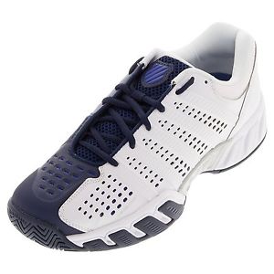 NEW K-Swiss Men’s Bigshot Light 2.5 Tennis Shoe – White/Blue