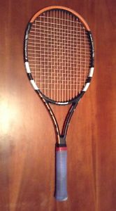 Babolat Pure Storm Carbon Xtrem 98in Head 4 1/2 Grip Tennis Racquet & Wilson Bag