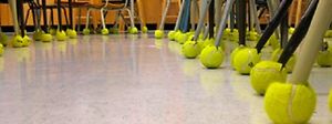 500 PRE-CUT PRECUT used Tennis Balls For Chairs (Any Quantity Available)