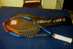 WILSON HAMMER 4  OS 113 CARBON MATRIX TENNIS RACQUET 4 3/8