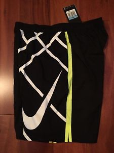 NWT! Nike Court Graphic Men’s Tennis Shorts Size Medium 645053 011