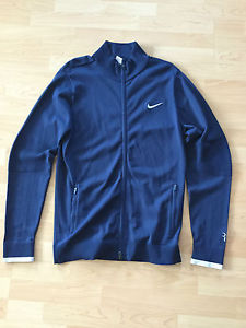 NWOT Nike Premier Roger Federer DRI-FIT Navy Sweater Jacket SIZE: LARGE