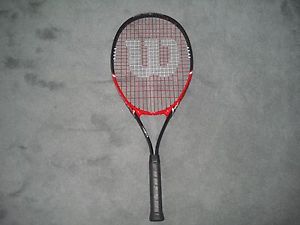 Wilson Fusion XL Stop Shock Matrix Tennis Racket : 4 3/8