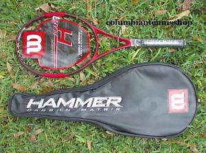 New Wilson Hyper Hammer H Blaze HBlaze racket strung Adult grip 4 3/8 or 1/2