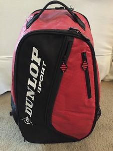 Dunlop tennis backpack red/black