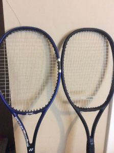 Lot Of 2 Yonex Rackets/racquets Yonex RQ 380 & Yonex Red TI 40