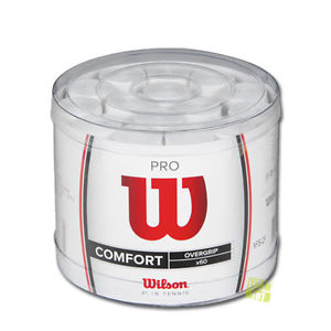 Wilson Cintas agarre Overgrips confort PRO OVERGRIP'S 60 Pack blanco