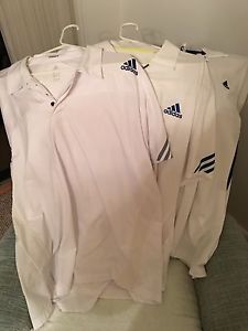 Adidas Men's Clima Cool Tennis Shirts 2 XL - Lot Of 3 Shirts