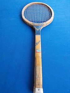 VINTAGE Alliance National Wood Tennis Racket No. 1330