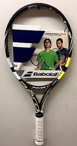 **NEW** BABOLAT AEROPRO DRIVE GT Racquet, Grip-4 3/8, Unstrung, Bag Included