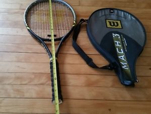 Wilson MACH 3 Soft Shock System Tennis Racquet 4 1/4 T3