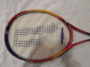 Prince React Titanium Long Body Tennis Racquet  Graphite Fusion Synergy Used