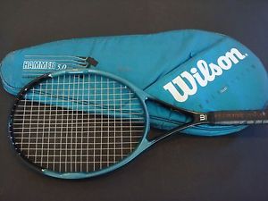 Wilson HAMMER 5.0  VINTAGE 95 MP MIDPLUS,4-3/8,(cond 9+/10)+COVER {INV=04161010}