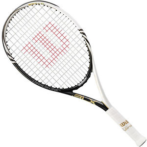 WILSON BLX CIRRUS ONE FX OVERSIZE STRUNG TENNIS RACQUET 4-3/8 NICE FREE SHIPPING