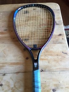 WILSON SLEDGE HAMMER 3.8 110 SQ IN TENNIS RACQUET 4 1/2