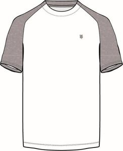 K-swiss performance Camiseta hypercourt white/marl grey