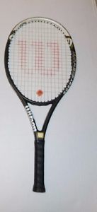 WILSON Hyper Carbon Hammer 26" Mid plus No 4- Tennis Racquet W/ Case