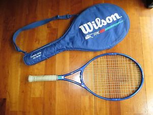 WILSON ULTRA FPK 110 Tennis Racquet Racket 4 1/4 Blue w/ Cover Nice!