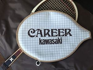 Kawasaki Tennis Racket Wood vintage